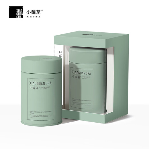 Small can of tea, tea gift box with multiple brews, special Tieguanyin fragrance type, oolong tea, fresh orchid fragrance tea for yourself, Tieguanyin 50g*2 cans