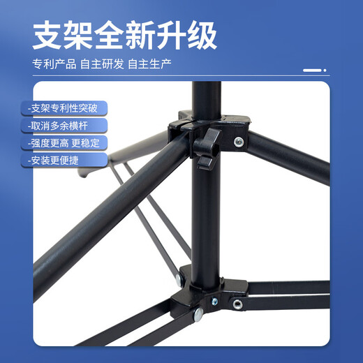 Shengximeng Badminton Net Badminton Net Frame Portable Badminton Net Frame Foldable and Removable Simple Net Frame Standard Net 3.1m Sky Blue Height Adjustable Free Net+