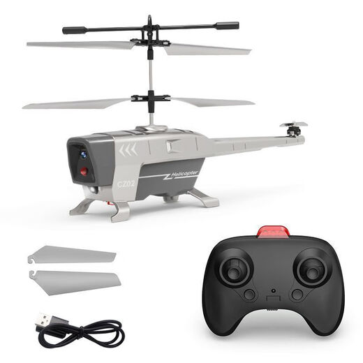 Yaxing Student Version 2.5-3.5 Channel Black Bee Drone Intelligent Fixed-High-High Remote Control Helicopter Intelligent Toy Avion 2.5 Pass Black Bree Belt Office évitement [gris]