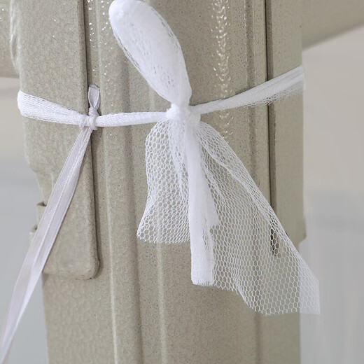 Student Dormitory Mosquito Net Single Bed 0.9x1.9 Upper and Lower Bunk Anti-fall Anti-mosquito Free Installation Household Old-fashioned Mosquito Net Holder Old-fashioned Mosquito Net-White 90cm*195cm*160cm (Specially dense with tent hooks)
