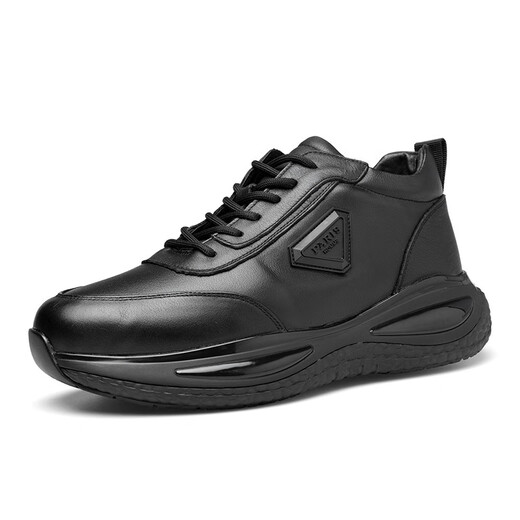 Spider King (Zhizhuwang) Été Nouveaux sports et chaussures décontractées Sole épaisse semelle noire pleine surface en cuir souple étanche et sans glissement