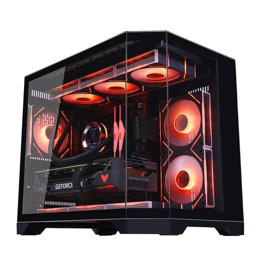 Wanjiagu Yongzhe MINI white (no A-pillar) computer case desktop MATX sea view room 240 integrated water-cooled full-side transparent ITX desktop Dreamer black (MATX motherboard/360 water-cooled position)