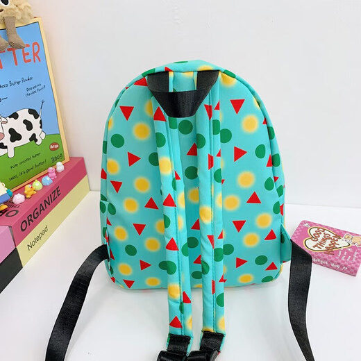 Xiaoxin Doll New Style Crayon Xiaoxin Coupte de moule floral Couleur de couleur Bloc Sac à dos Big Head Cartoon Student Student scolaire polyvalent DD-519 # Green