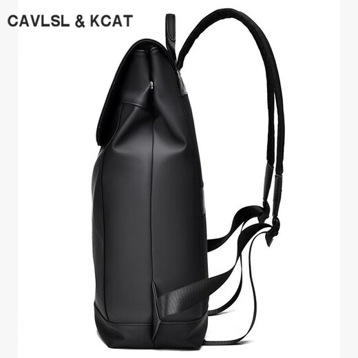 Mochila Cavlslkcat mochila para hombres mochila comercial Computer Bag de viajes de viajes Bolsa de viajes High School College Bag Black 15 pulgadas 32*11*42cm