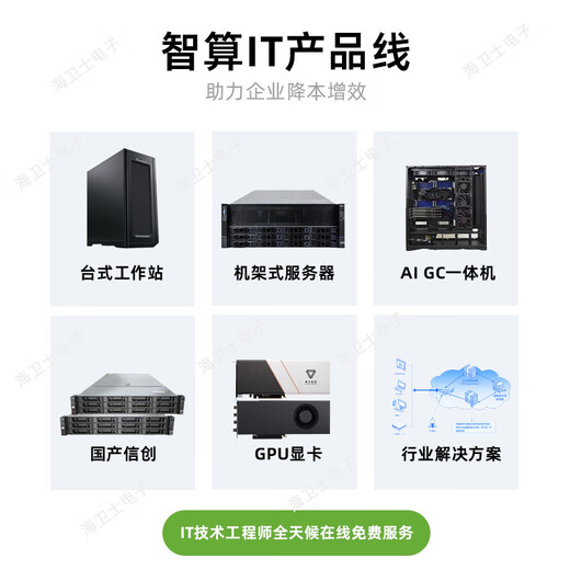 
Haiwei 2U rack server domestic Intelligence 2* Haiguang C86-7375 512G 6*18T array Electric double HW-F5280H2-2X 2* Haiguang C86-7390 32C 2.7G 256G丨2*1.92T丨5*14T