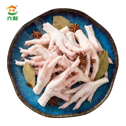 Liuhe single frozen chicken and chicken feet 1.6Jin Jin is equal to 0.5kg White feather chicken grilled chicken feet braised chicken feet barbecue sauce braised ingredients