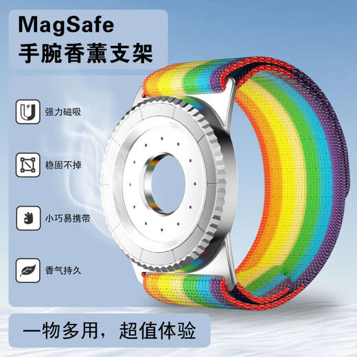 KYODO Wrist Magnetic Phone Holder Aromatherapy Removable Cycling Live Broadcast Stand Running Artifact Arm Bag Black-Colored Wristband