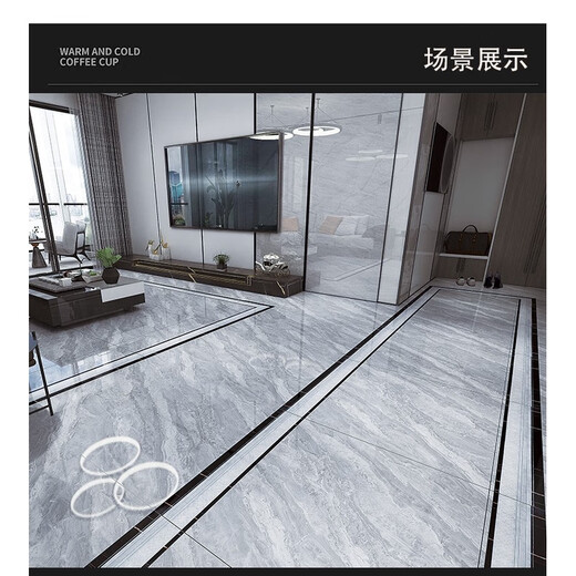 咏幻150*800微晶镀金通体全瓷波导线 线接地线 线走边线 线客厅走 金色 图片色15861