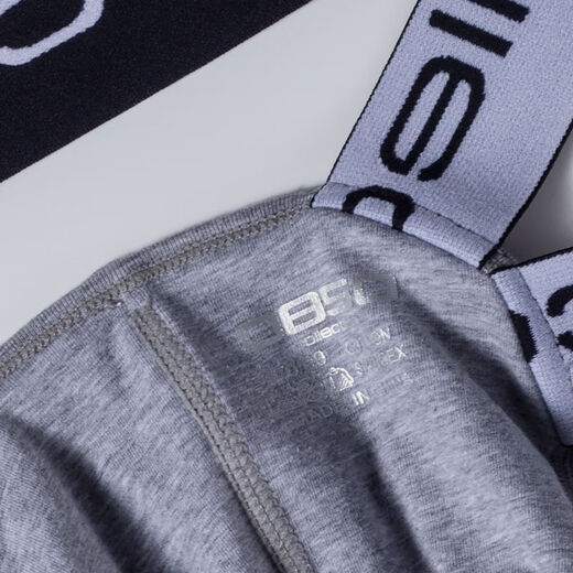 Half men's gay sexy no-take-off thong sexy beltless cotton large bag hollow buttocks exposed gay underwear for men white 3501 L