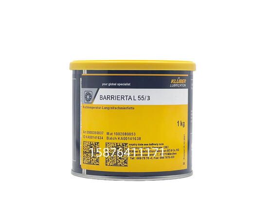 Kluber BARRIERTA L55/2/0/1/3 L25DL GR AR555 perfluoropolyether high temperature grease domestic NBU15 1KG