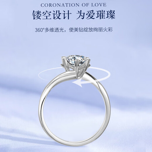 DR.PRESENT one carat diamond ring, moissanite ring, female proposal, wedding index finger ring, birthday gift for girlfriend and wife, soft style 2 carat diamond ring, adjustable