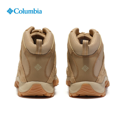 Columbia Jiang Qiming gleichen Stil Columbia Outdoor Herren wasserdichte Griffwäsche-resistente Mid-Top-Wanderschuhe BM0652 241 BM0652 MEN KHAKI 40,5 (25,5 cm) Männer