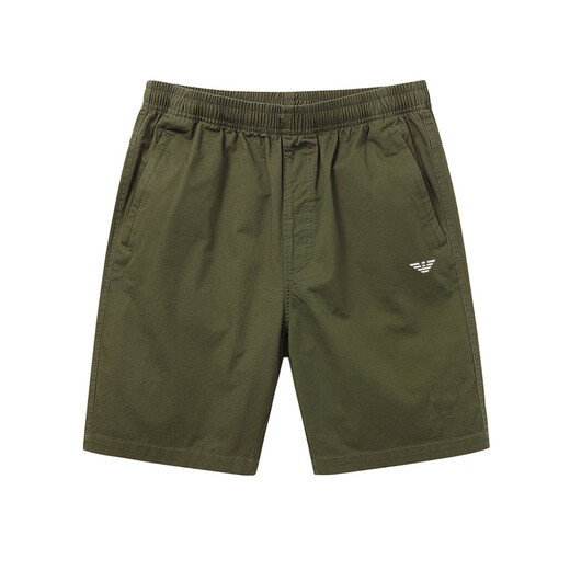 Falamone Armani 2025 Sommer Casual Shorts Herren Jugend koreanische Version reines Baumwoll Lose Sport Fünf-Punkte-Hosen Trend D9224 Dunkelblau XL