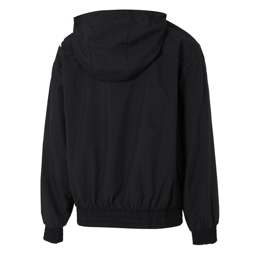 耐克（NIKE）连帽外套女装夏季大勾子梭织防风薄款透气防晒运动服休闲夹克上衣 HM8972-010 XL