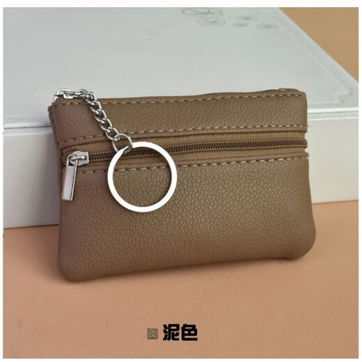 Portefeuille MPPMCK, portefeuille de pièces de monnaie d'âge moyen et âgé MINI MINI Super Small Carry 2023 sac Key Sac Sac Small Card Sac Black (non autorisé à mettre sur un téléphone mobile)