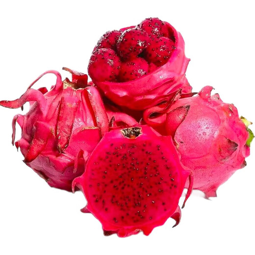 Shangchao Daguo Guangxi Jindu No. 1 Red Heart Pitaya Super Sweet Red Flesh Pitaya Fresh Fruit 2 Pack Single Fruit 200g+