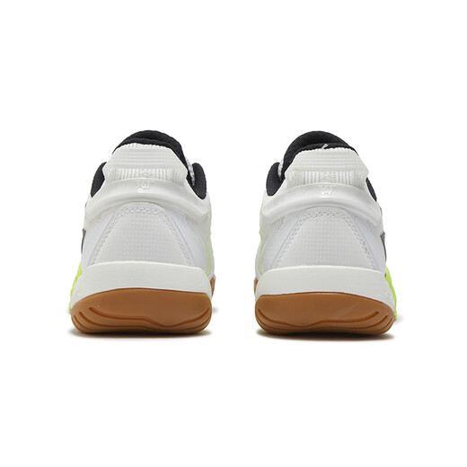 361 Badminton Sports Shoes for Men Winning PRO Summer Style Lightweight Breathable Non-Slip Wear-Resistant Training Competition Shoes for Women 361 Degree White/Fluorescent Solar Yellow 39