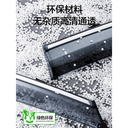 Jietu Shanhai T1 rain shield car window rain shield car supplies exterior modification accessories special baffle rain protection 24-25 models Jietu Shanhai T1 rain shield 4 pieces