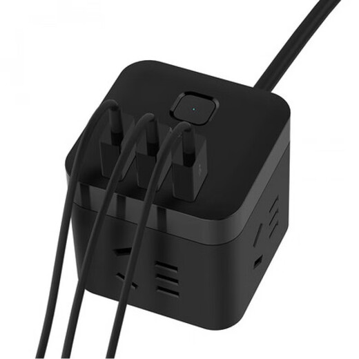 Socket Bull Black Rubik's Cube 3m 5m Extended Cord USB Intelligent Multi-Function Taurus Power Strip Power Strip 1.6 Meter UL1012U White