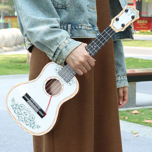 
Yamaha boys toys can play small musical instruments children's guitar ukulele children early education music performance girl gift [21 inches 54cm] 4 Xuan-Orange