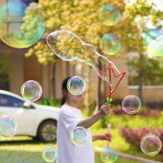 Gran espada occidental Bubble Sword soplando agua de burbuja Sostitante Stice de burbujas Niños Niños Niños al aire libre [Sword Atlantic de 46 cm + con concentrado] 1 paquete