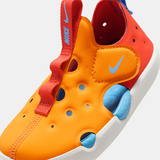 NIKE Nike toe-toe anti-collision sandals for boys and girls S PROTECT4 summer water-resistant quick-drying children's beach sports shoes HF6278-800 (PROTECT 4) 25 Recommended foot length 14cm