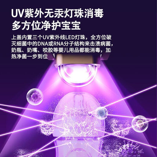 South Sandwich German quality wet wipes heater baby wipes heater household portable electric warm wet wipes machine box disinfection constant temperature moisturizing customized upgraded model (with mask compartment + UV disinfection lamp in the compartment)