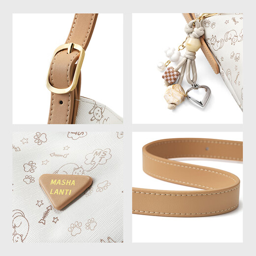 Bolso de mashalanti bolso para mujeres de gatito original bolso hobo bolso de gran capacidad bolso de bolsas de un solo hombro