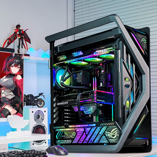 ASUS ROG Genesis family bucket Ryzen AMD 9800X3D Night God 5080/Raptor 5070/5060 graphics card E-sports game design DIY desktop assembly computer complete machine 5 R7-7800X3D/Raptor 5070/32G host set