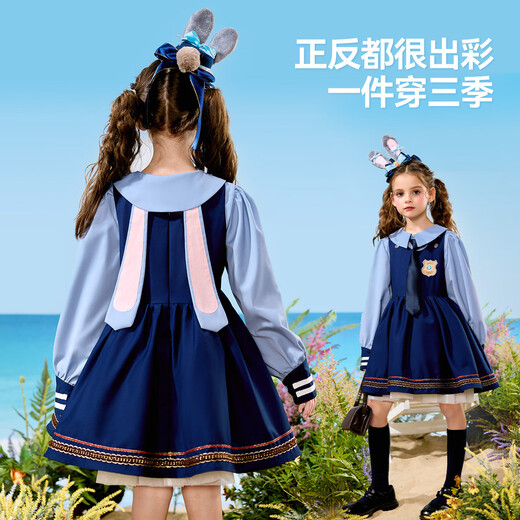 ASK JUNIOR Children's Skirt Set 2025 Autumn Girls Lolita Princess Skirt Shirt + Dress Two Pieces