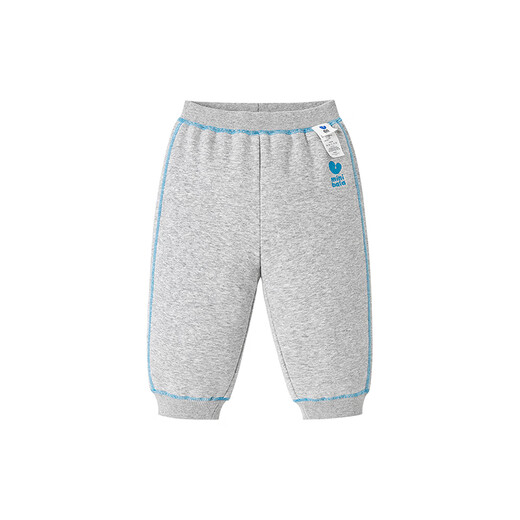 
Mini Bala [Boy Pants] Boys and Girls Sport Pants Baby Plus Fleece Warm Children's Casual Pants Trend 2025 Autumn New Style Light Khaki 50311 [Spring and Autumn Style] 90