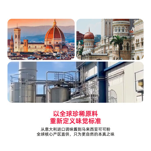 Xu Moumou's family sharing ice cream vanilla cookie flavor 1.6 kg large barrel of Gelato ice cream