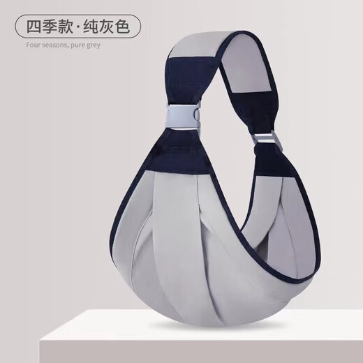 COOKSS婴儿背带宝宝抱娃神器孩子新生儿大童1-3岁横前抱式简易透气四季 四季款清新绿