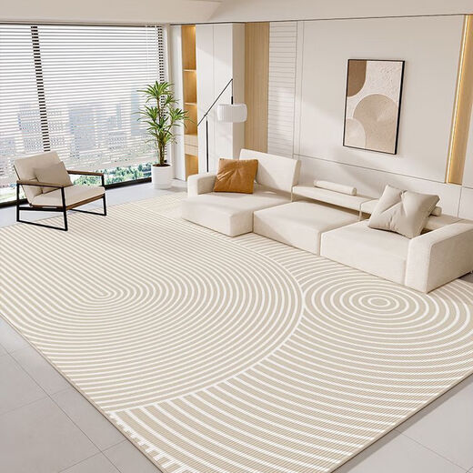Tianjin carpet living room 2025 new light luxury sofa floor mat with no washing and erasable household waterproof bedroom thick PDD Qingqiang-13566 upgraded three-waterproof crystal velvet 1 piece wide 80*160 cm waterproof and clean with one wipe