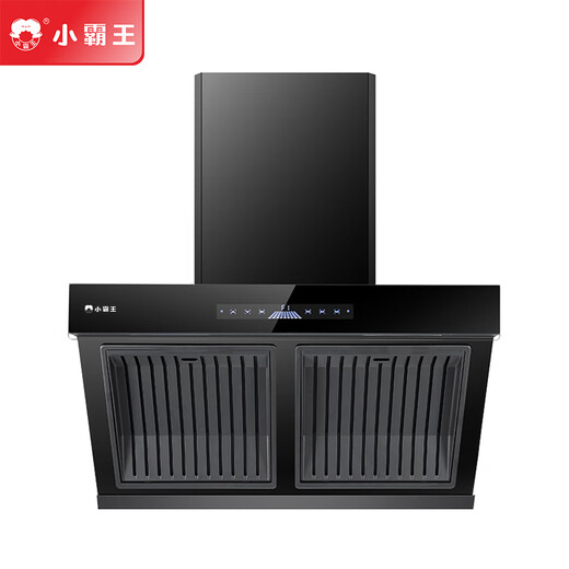 小霸王抽油烟机侧吸式 家用大吸力 油电分离 体感开关 电热除油 T1111 897x385x965mm