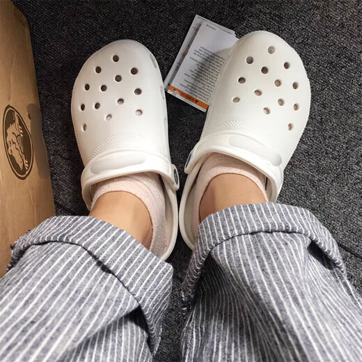 CORCS CROCS children's shoes, classic men's and women's shoes, teenagers and children's non-slip beach sandals and slippers, black 15.5 C9=26-27 (155MM)