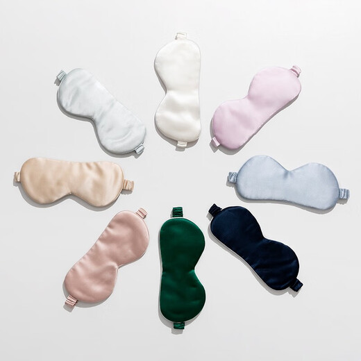 MANITO/Manita silk eye mask mulberry silk light-blocking soft and breathable sleep lunch break travel