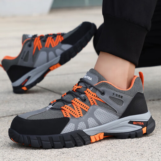 
Ruitunilao protective shoes men's insulation 10kv anti-smash bag head anti-sting electrician shoes summer wear-resistant soft sole protective work shoes 1105TKV-summer insulation 10KV 36