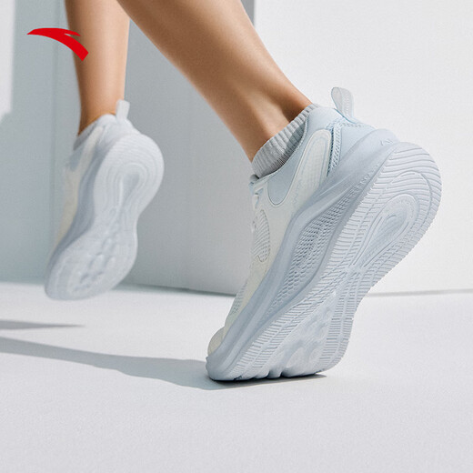 ANTA mesh lightweight shock-absorbing wear-resistant running shoes for women breathable soft sole jogging sports shoes for women