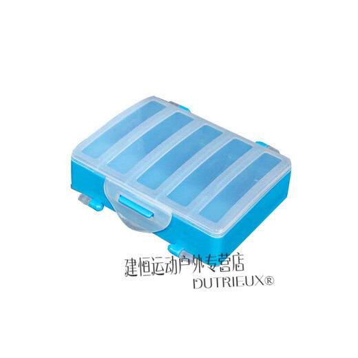 Explosive hook box, hook box, explosive fish hook accessories, string hook storage box, double-sided accessories box, fishing gear box, double-sided grid explosion hook box