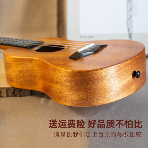 何佳功尤克里里女入门级初学者成人男乌克丽丽儿童小吉他官方乐器 23寸初学入门款-送[ 23英寸