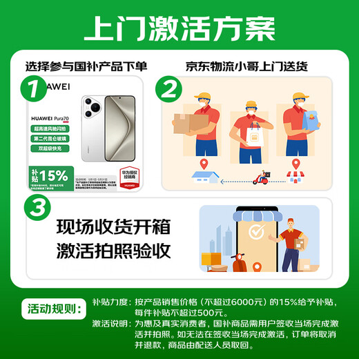 Huawei Pura70 National Subvention 15% Ultrahöge Geschwindigkeit Fengchi Flash Shooting Second Generation Kunlun Glas Huawei