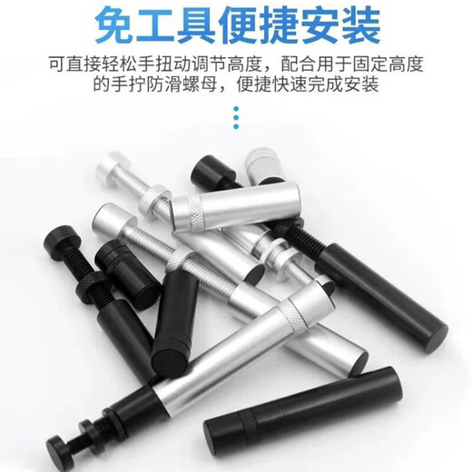 电脑工具可支撑显卡支架托架带水平仪 迷你款-黑色【1.8cm-2.7cm】