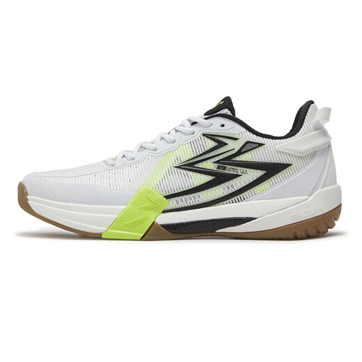 361 Badminton Sports Shoes for Men Winning PRO Summer Style Lightweight Breathable Non-Slip Wear-Resistant Training Competition Shoes for Women 361 Degree White/Fluorescent Solar Yellow 39