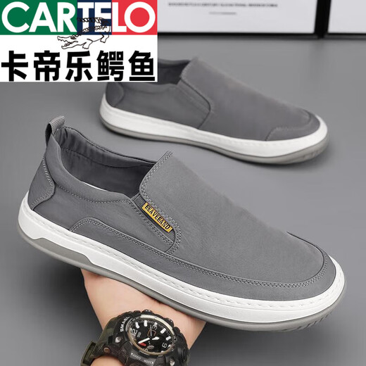 Cartelo Canvas Herrenschuhe für Sommer atmungsaktiven Ein-Fuß-Arbeit
