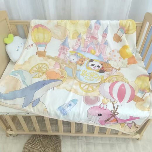 Baby blanket autumn and winter quilt newborn baby beanie fleece comfort blanket baby newborn quilt unique blanket forest deer beanie fleece blanket