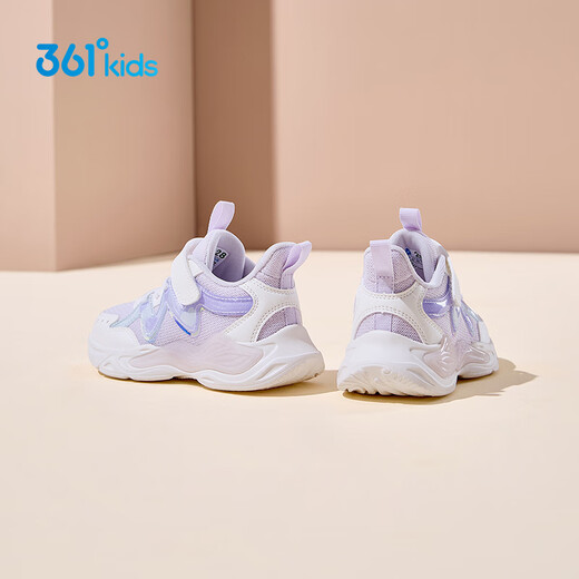 361 Chaussures pour enfants, chaussures de sport pour enfants, 2025 Automne Girls 'Light Soft and Sweet Children's Fun Casual Chores, Purple 31