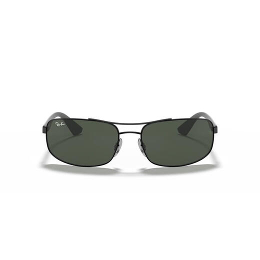 Rayban Männer 24 neue RB3527 Einfache Sonnenbrille klassischer Pilotstil bequemer und leichter Fahrteile Black_Green Classic L.