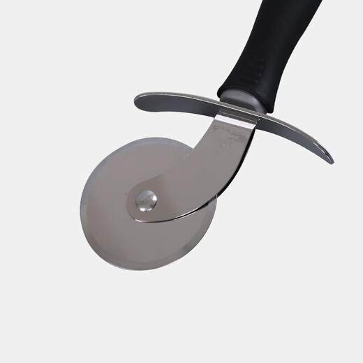 Sanneng Stainless Steel Pizza Roller Knife Lace Hob Dough Slicer Manual Dough Cutter Pizza Slitter Hob Orange Wheel Knife (About 50% of customers choose)_SN4233