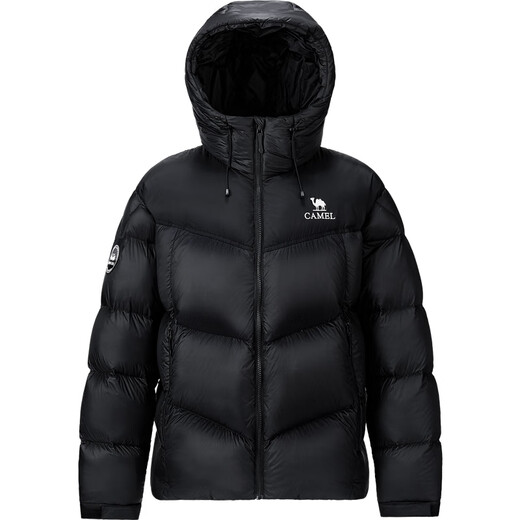 Camel Volcano PRO goose down jacket Dilireba same style men's and women's down jacket thickened hooded jacket M35CR07101